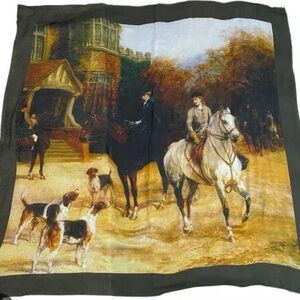 Patricia Nash Discovery Scarf Country Ride Equestrian Horse Lovers